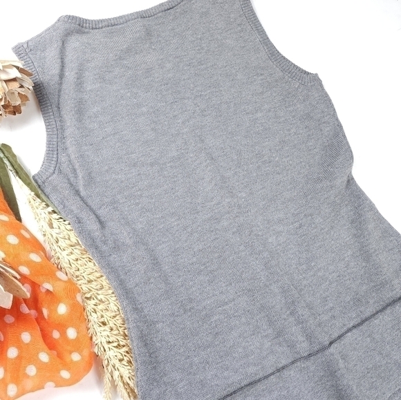 Calvin Klein Grey Sweater Dress Sz Xs - Picture 6 of 9